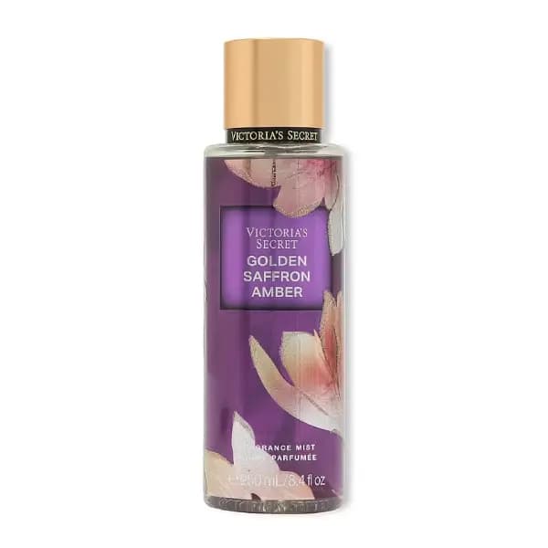 بادی اسپلش زنانه ویکتوریا سیکرت گلدن زعفران امبر Victoria’s Secret Golden Saffron Amber Fragrance Mist