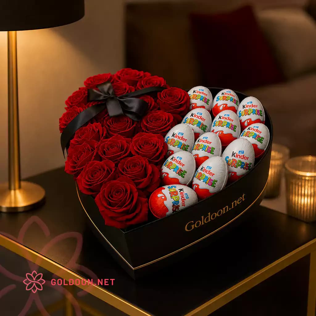 باکس گل و شکلات کد 025 — تصویر ۵