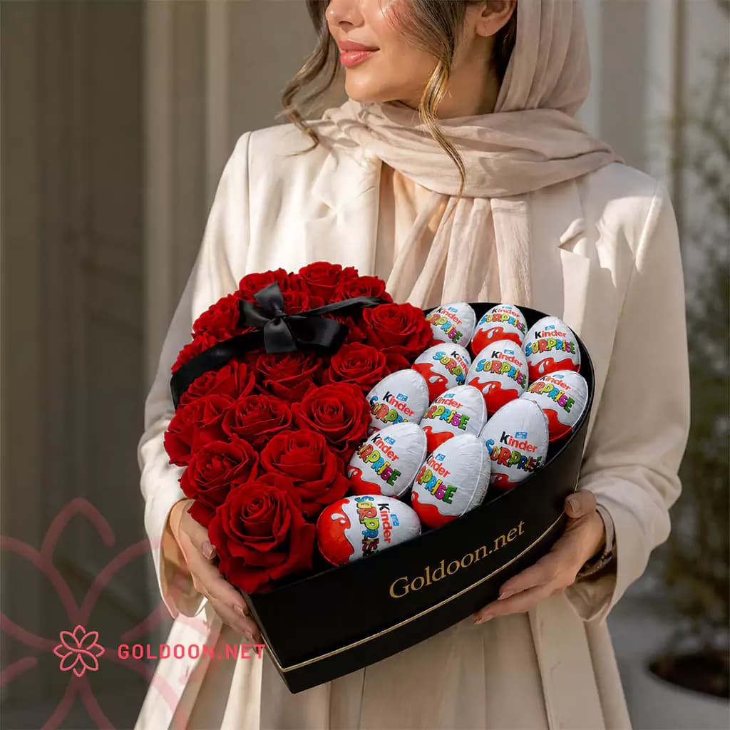 باکس گل و شکلات کد 025 — تصویر ۶