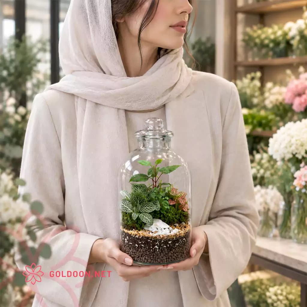 تراریوم شیشه ای کد 003 — تصویر ۷