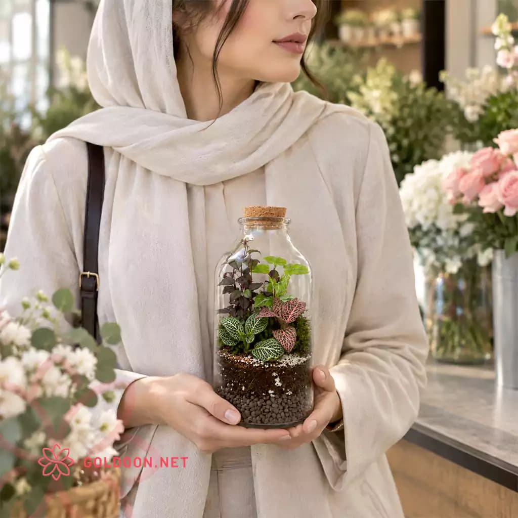 تراریوم شیشه ای کد 002 — تصویر ۷