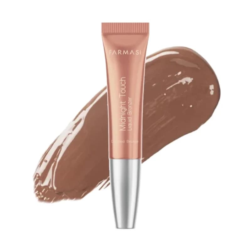 برنزر مایع براق فارماسی رنگ DRIZZLED BRONZE حجم 12 میل — تصویر ۳