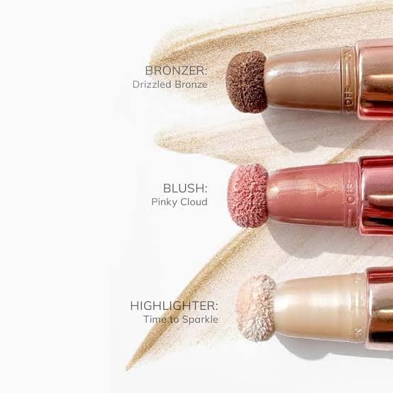 برنزر مایع براق فارماسی رنگ DRIZZLED BRONZE حجم 12 میل — تصویر ۴