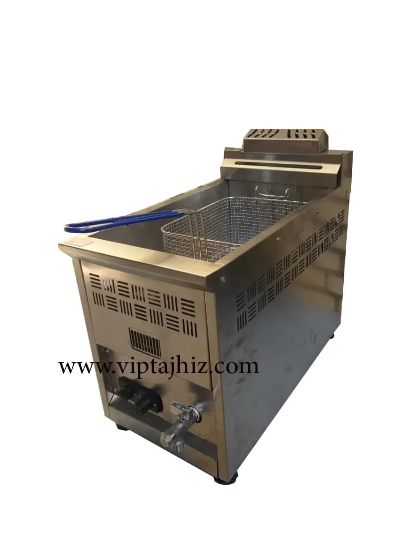 سرخ کن رومیزی گازی 12 لیتری_قیمت سرخکن رومیزی صنعتی — تصویر ۲