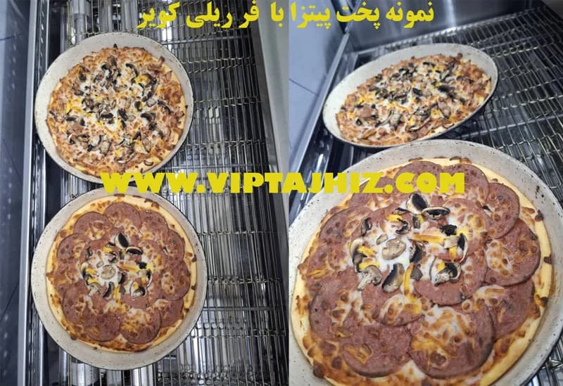 فر پیتزا ریلی دهنه 70 برند KTC صادراتی + قیمت و مشخصات فنی — تصویر ۱۰