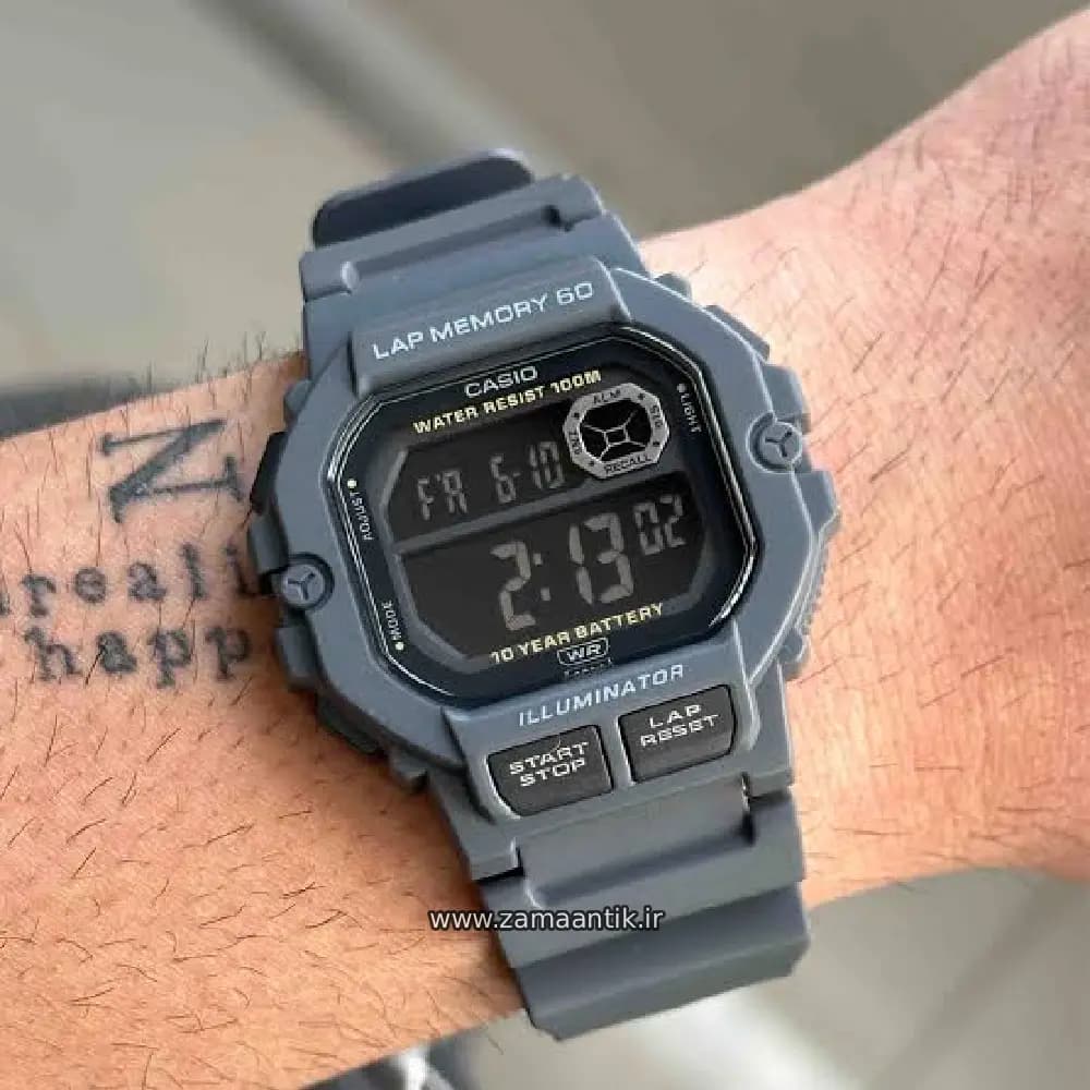 ساعت اورجینال مردانه کاسیو مدل CASIO WS-1400H-8BV — تصویر ۴