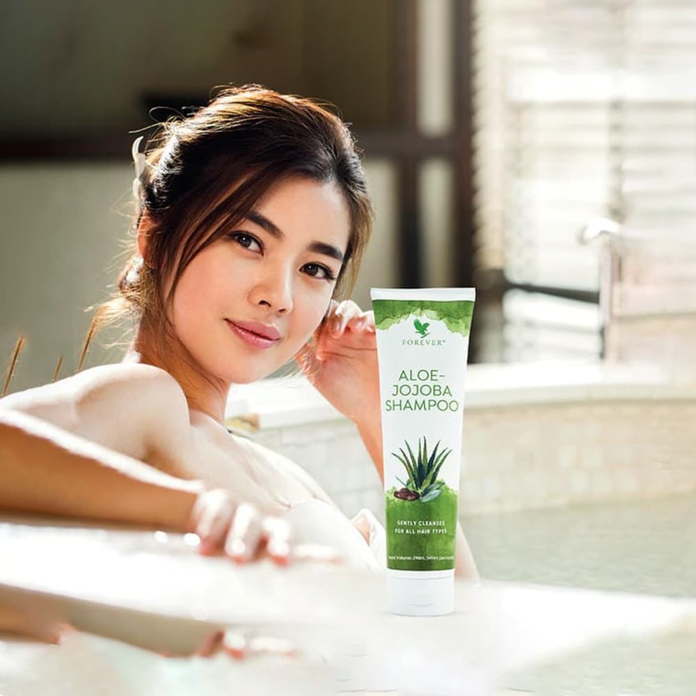 شامپو آلوئه جوجوبا فوراور Aloe-Jojoba Shampoo — تصویر ۱۱