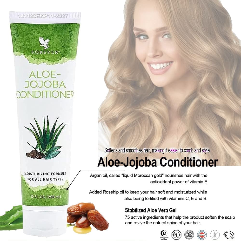 شامپو آلوئه جوجوبا فوراور Aloe-Jojoba Shampoo — تصویر ۱۰
