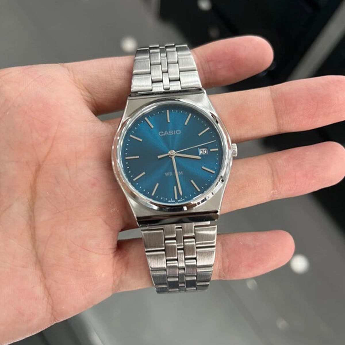 ساعت مردانه اورجینال کاسیو Casio MTP-B145D-2A2V — تصویر ۱۲