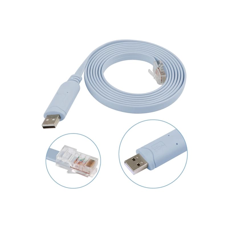 کابل کنسول RJ45 TO USB UTP — تصویر ۲