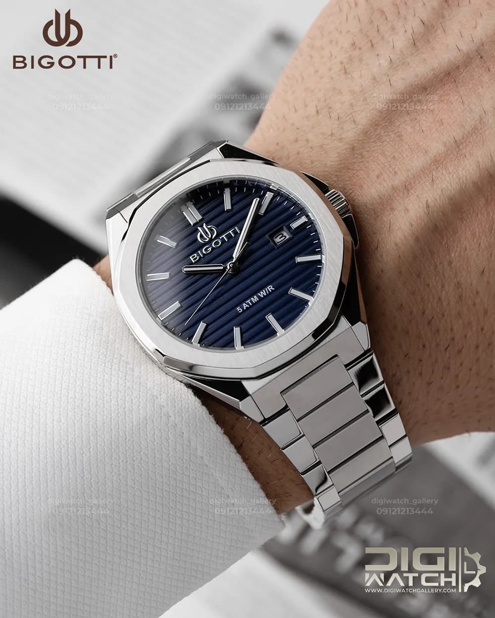 ساعت اورجینال مردانه بیگوتی مدل Bigotti BG.1.10680-3