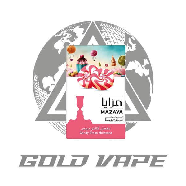 تنباکو آبنبات مزایا Candy Drop Molasses MAZAYA Tobacco — تصویر ۲