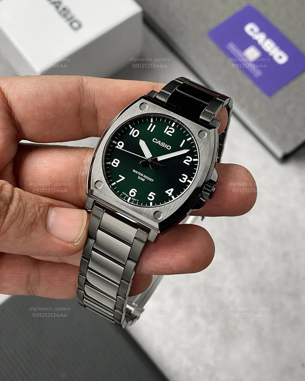 ساعت کاسیو مردانه اورجینال CASIO MTP-E730B-3AV — تصویر ۳