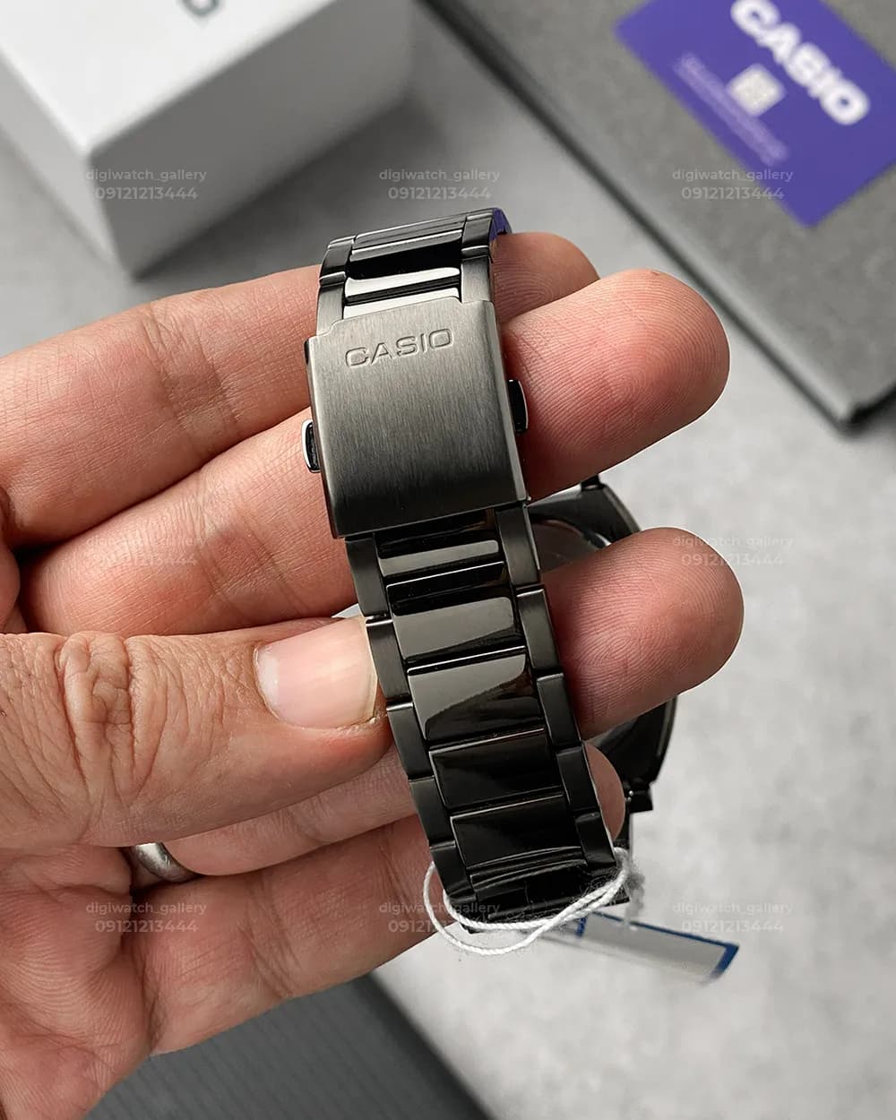 ساعت کاسیو مردانه اورجینال CASIO MTP-E730B-3AV — تصویر ۴