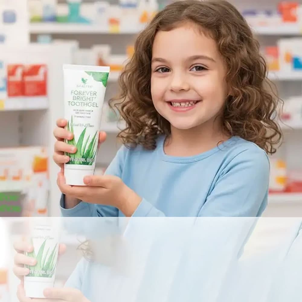 خمیر دندان بدونه فلوراید فوراور Bright Toothgel — تصویر ۶