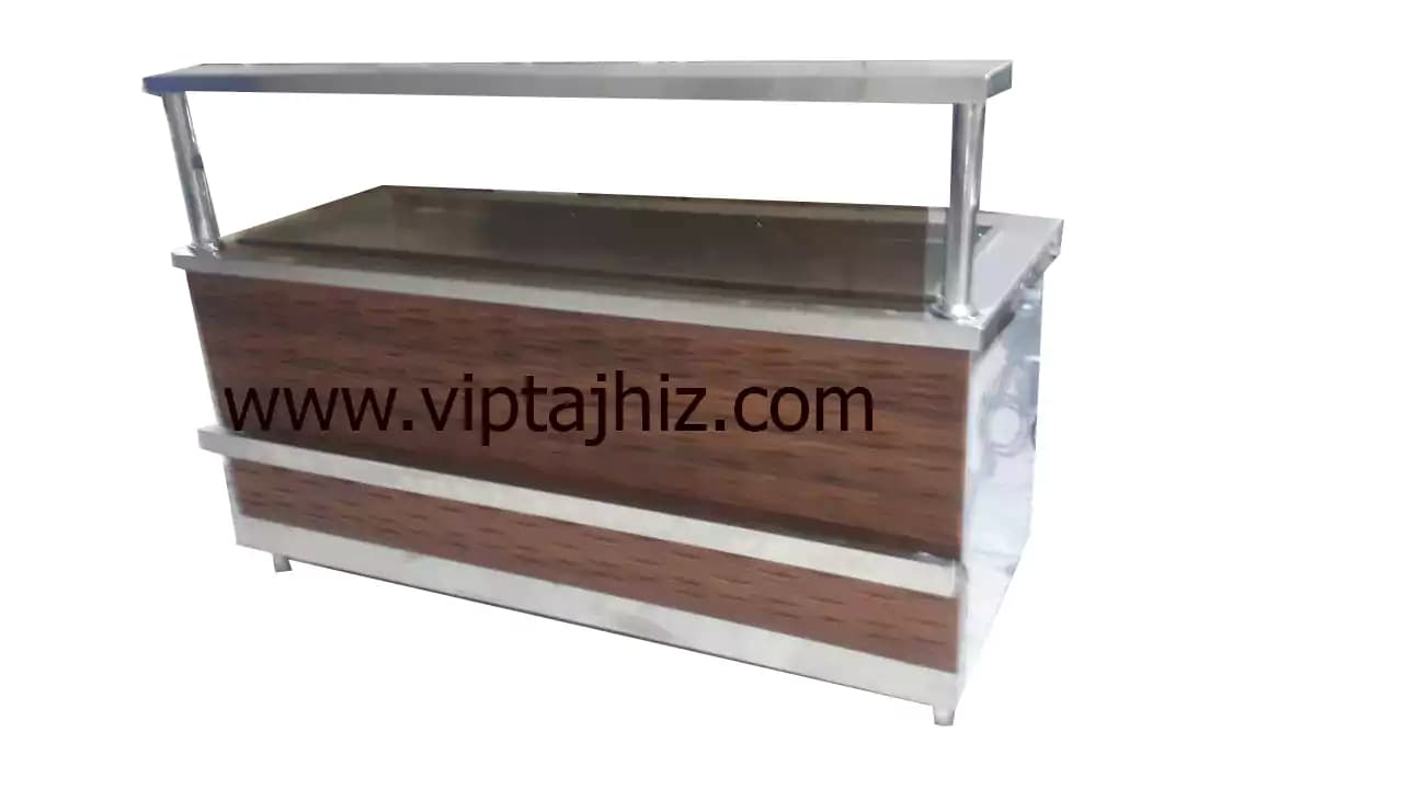 کانتر گرم گازی 150 استیل مناسب سلف سرویس — تصویر ۸