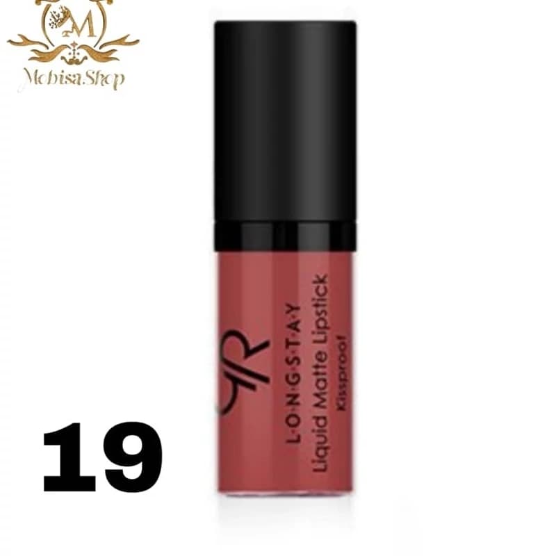 رژ لب مایع مینی گلدن رز Golden Rose شماره 20 — تصویر ۶