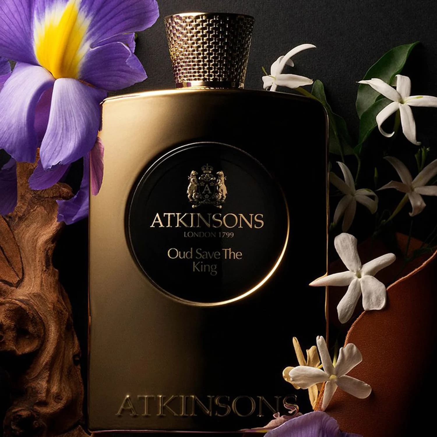 عطر یونیسکس اتکینسونز عود سیو د کینگ ادو پرفیوم ATKINSONS Oud Save The King Eau de Parfum — تصویر ۴