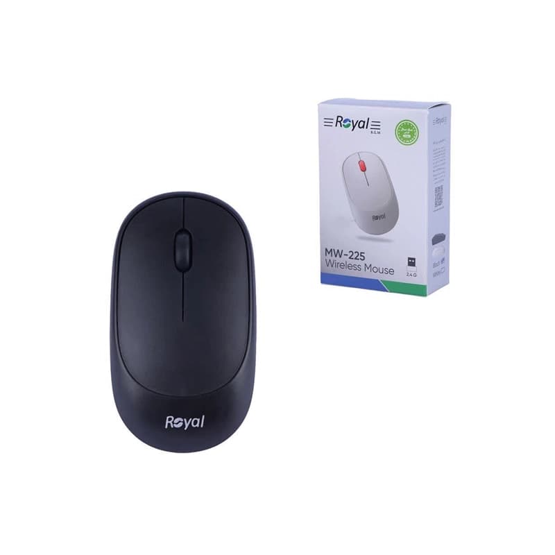 موس بی سیم ROYAL MW225 SILENT