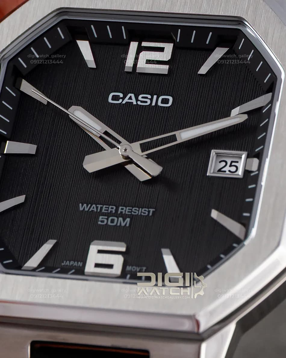 ساعت چرمی کاسیو اورجینال مدل Casio MTP-B195L-1AVDF — تصویر ۶