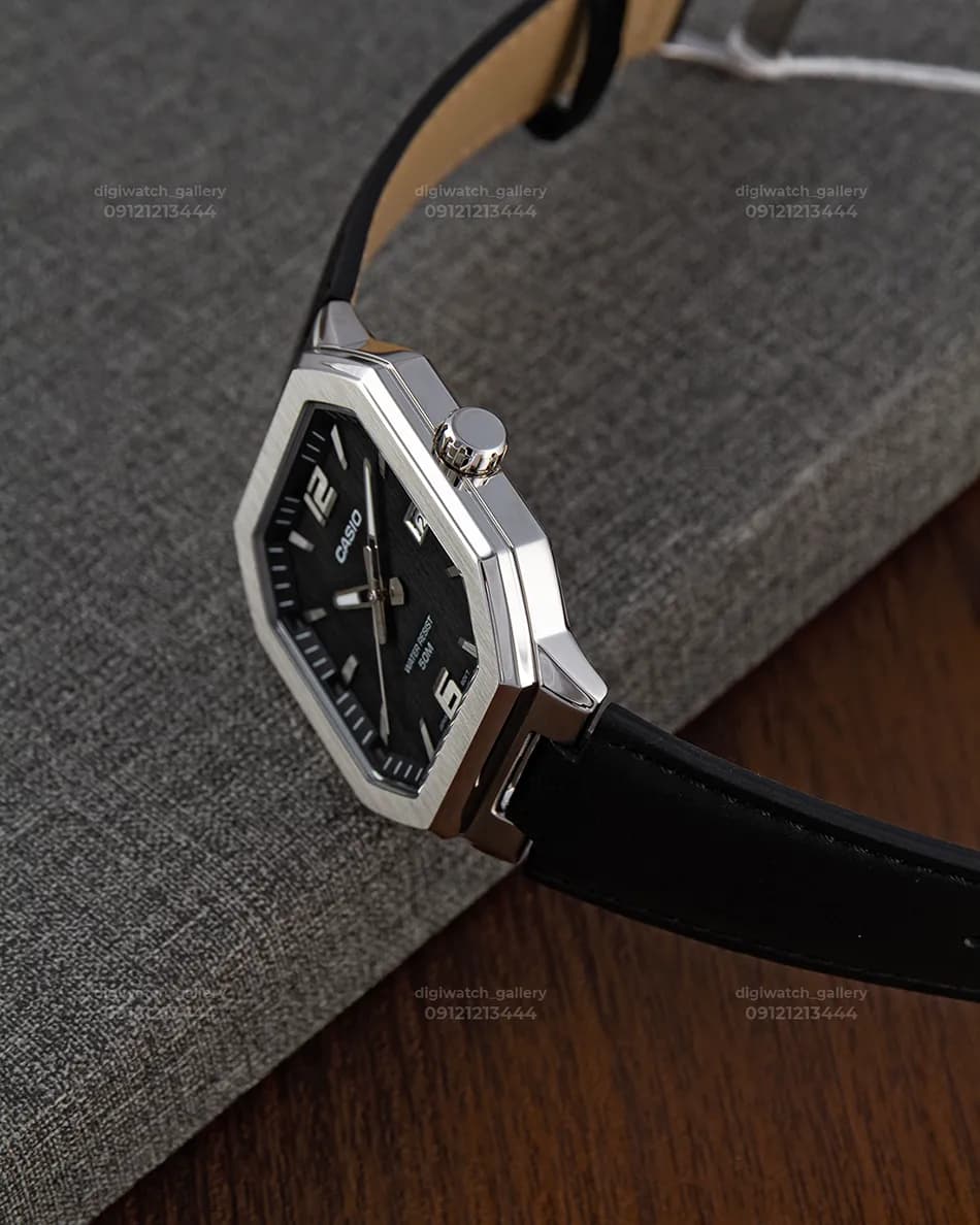 ساعت چرمی کاسیو اورجینال مدل Casio MTP-B195L-1AVDF — تصویر ۵