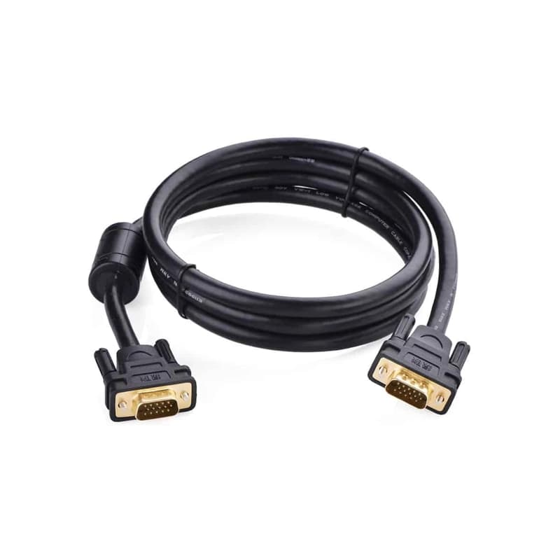 کابل VGA 1/5M 3+5 سوکت مشکی — تصویر ۲