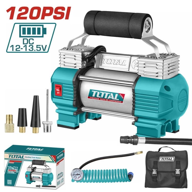 کمپرسور باد توتال اتوماتیک مدل TTAC2506