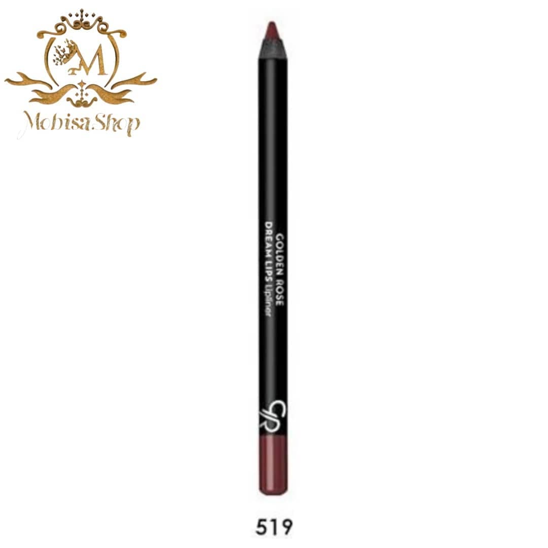 خط لب گلدن رز golden rose شماره 519