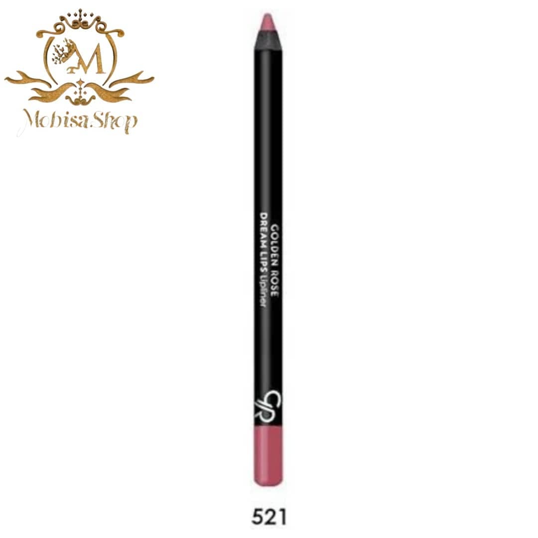 خط لب گلدن رز golden rose شماره 521