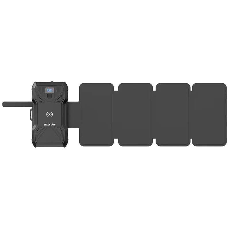 پاور بانک بی سیم خورشیدی فست شارژ گرین لاین Solar 5-Panel GL-PX27 GNSOL5PN30 QC PD 22.5W ظرفیت 30000 میلی آمپر ساعت — تصویر ۱۱