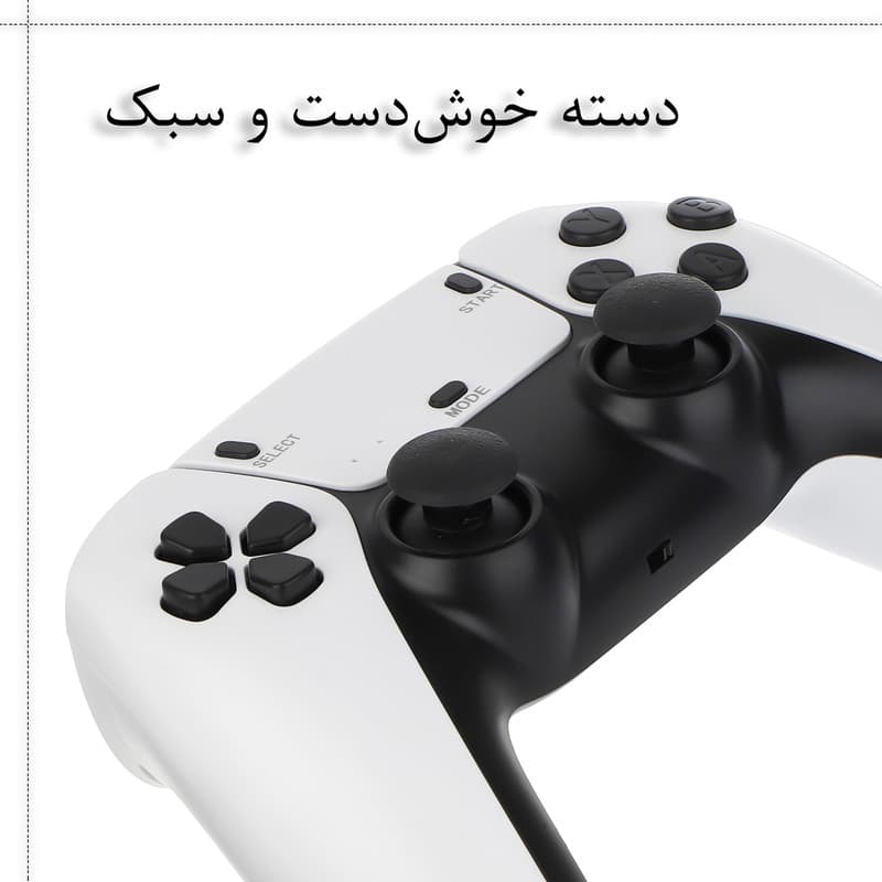 کنسول بازی مدل Game Stick Pro 4K (گیم استیک پرو)|نسخه اورجینال,برد قرمز حافظه 64 تایوانی — تصویر ۸