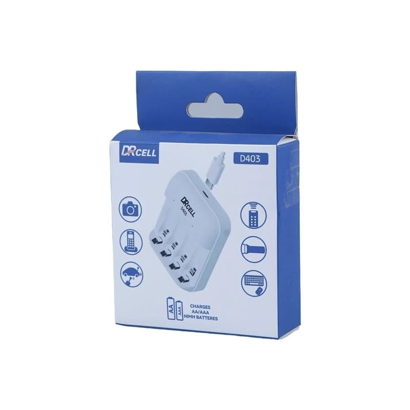 شارژر باطری 4تایی DRCELL D403 — تصویر ۲