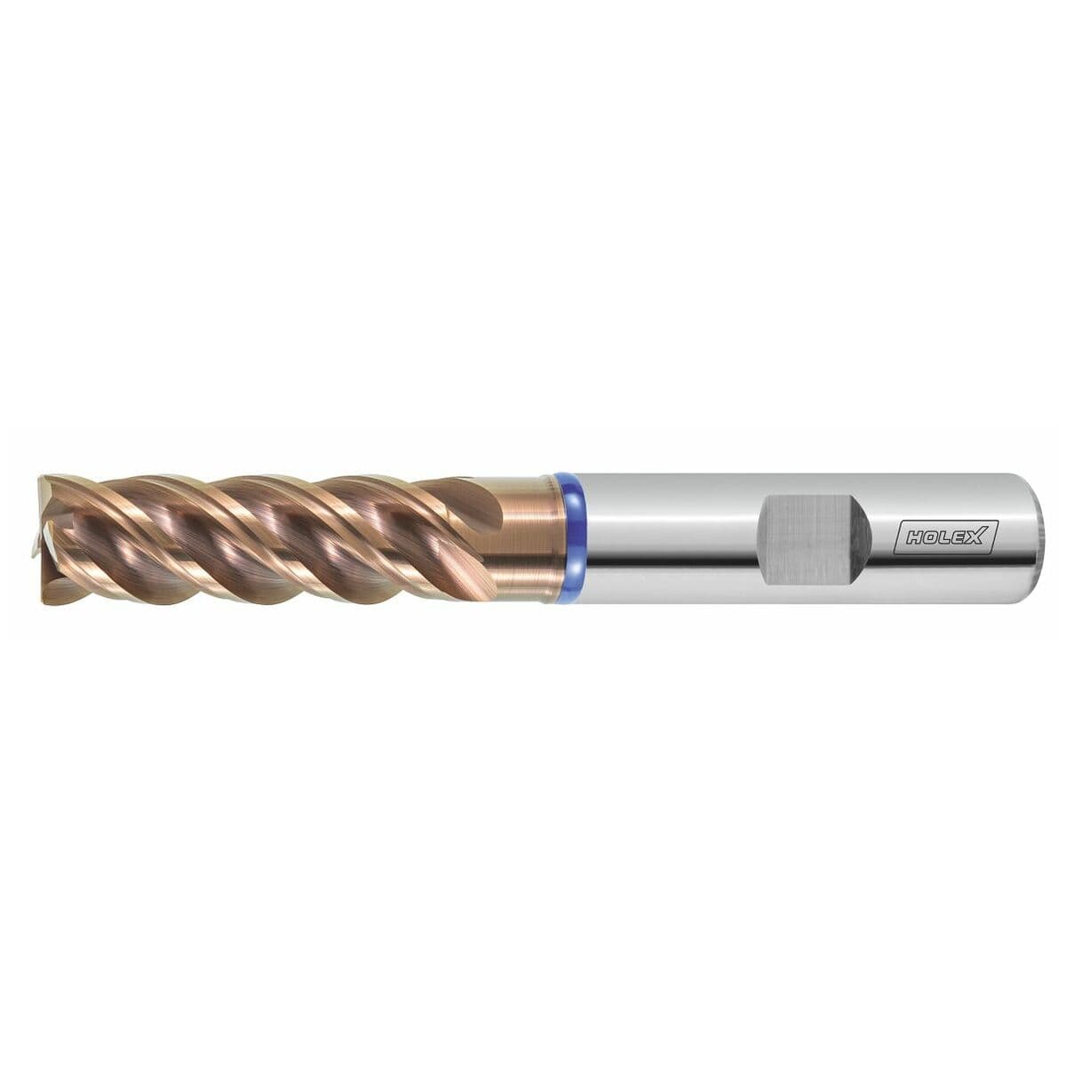 فرز الماس HPC 10mm روکشTiSiN BRONZE برند HOLEX Pro INOX M