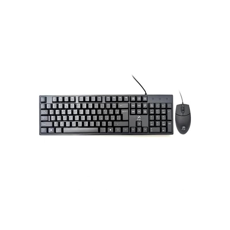 کیبورد موس سیم دار P-NET KM-800