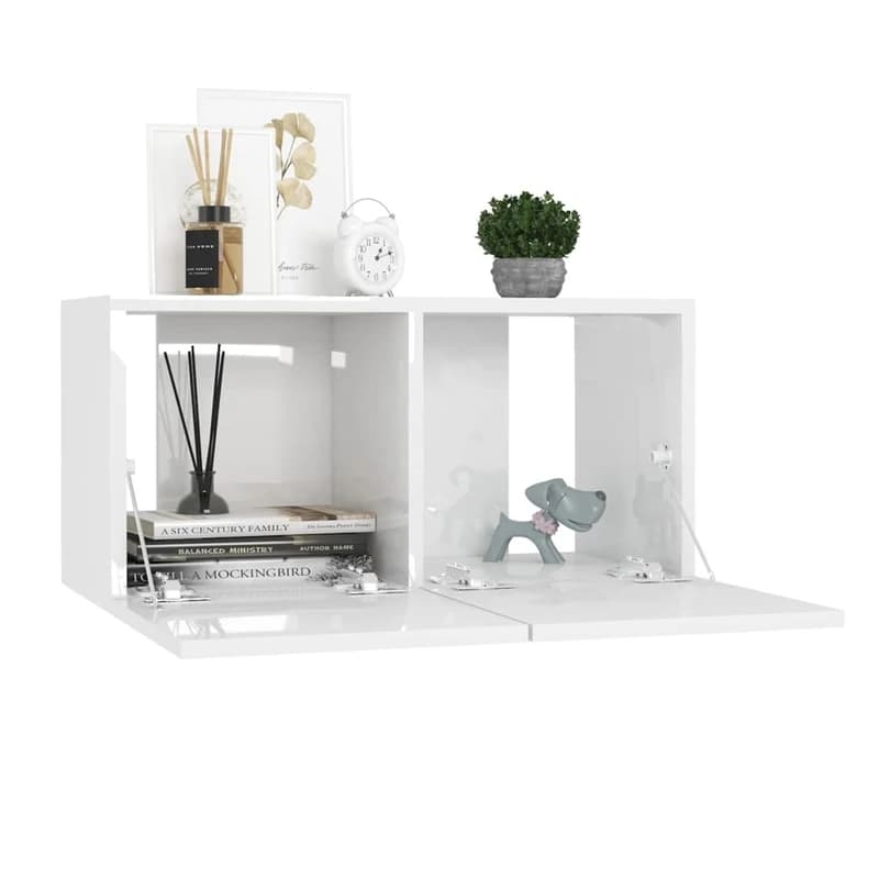 میز تلویزیون دیواری چوبیکو مدل TV Shelf1 — تصویر ۴