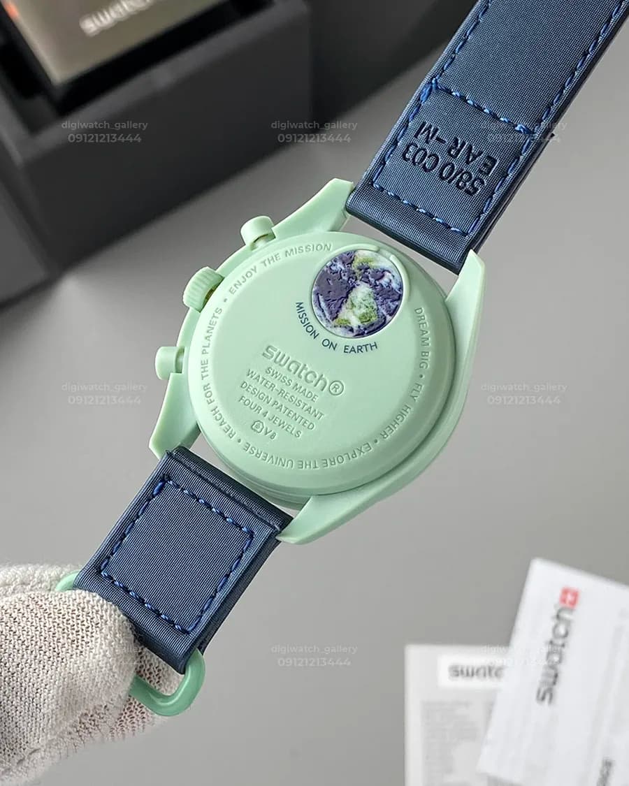 ساعت امگا سواچ مدل زمین Omega Swatch Mission On Earth — تصویر ۴