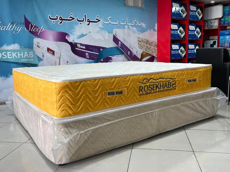 تشک طبی فنری هایکلاس رزخواب — تصویر ۷