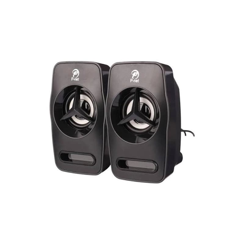 اسپیکر لپ تاپی 2تیکه P-NET L-3030 — تصویر ۲