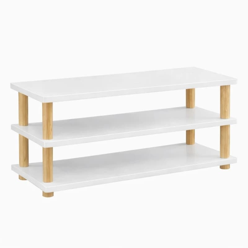 جاکفشی سه طبقه مدل SR-3 – سفید — تصویر ۲