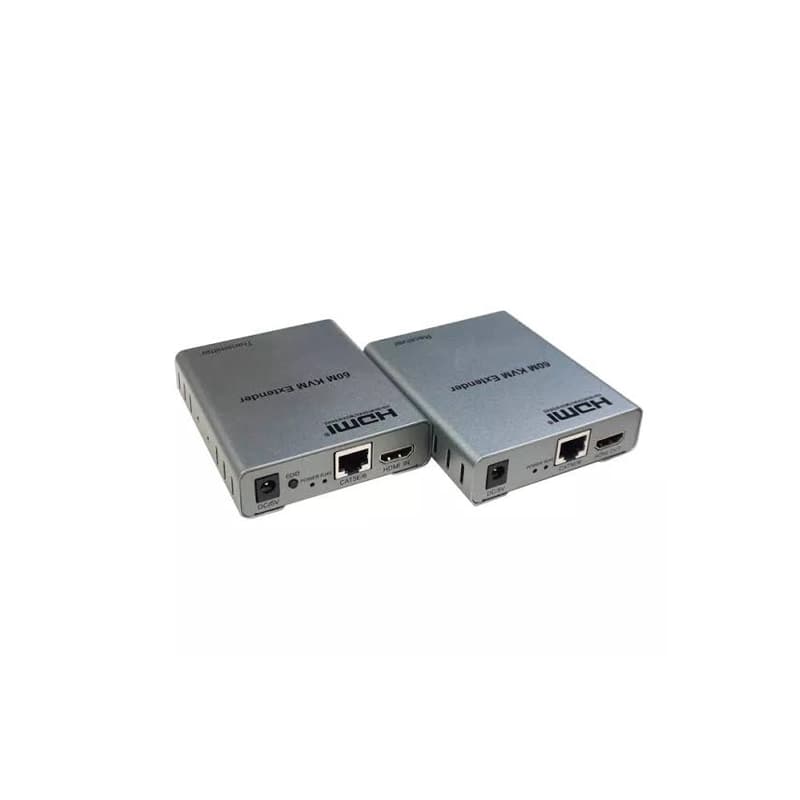 تبدیل KVM EXTENDER HDMI 60M نقره ای