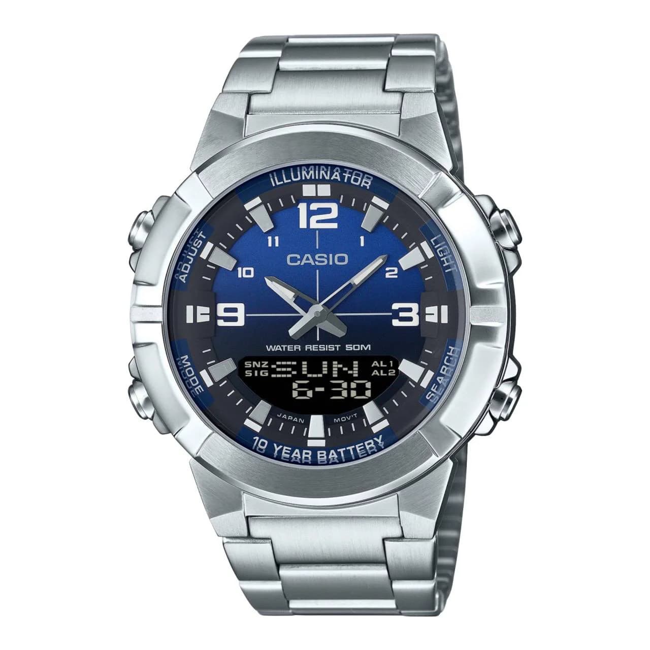 ساعت اورجینال مردانه کاسیو مدل Casio AMW-870DA-2A1V — تصویر ۴
