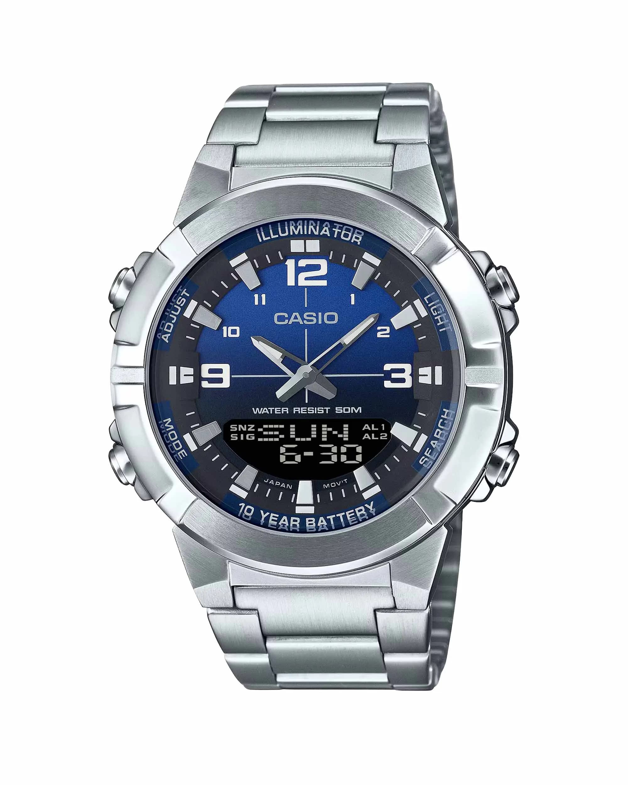 ساعت اورجینال مردانه کاسیو مدل Casio AMW-870DA-2A1V