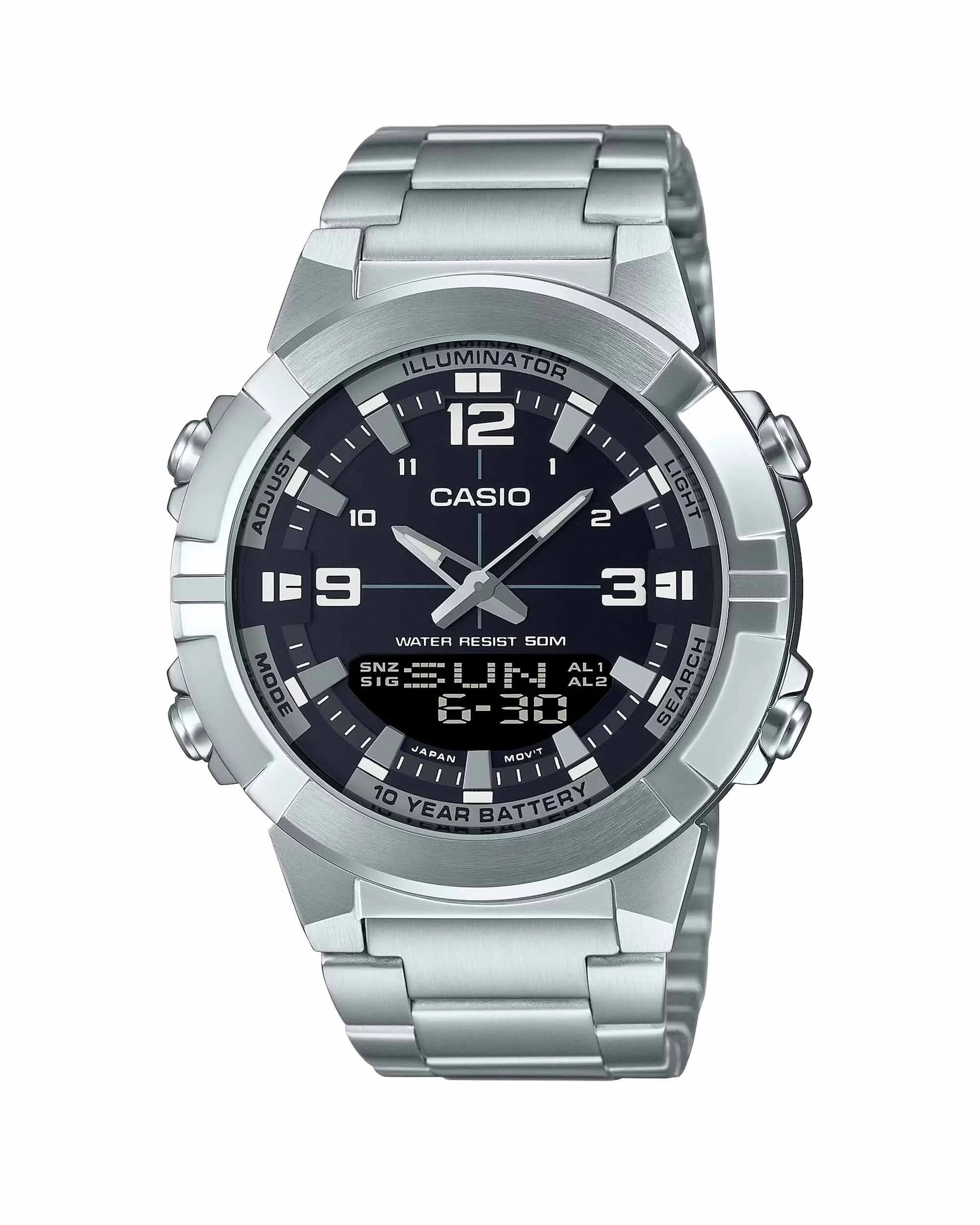 ساعت اورجینال مردانه کاسیو مدل Casio AMW-870D-1A — تصویر ۴