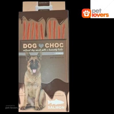 تشویقی سگ میله ای طعم سالمون داگ چاک Dog choc وزن 50 گرم — تصویر ۲
