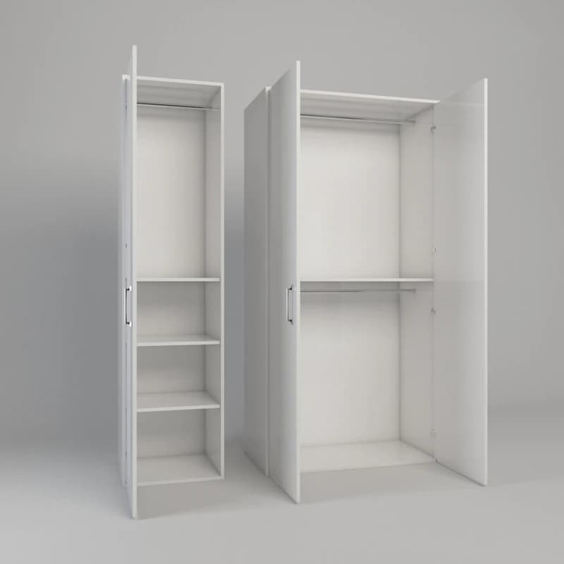 کمد لباس مدل A004 مجموعه 2 عددی — تصویر ۹