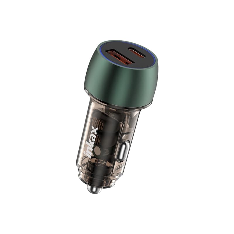 شارژر فندکی INKAX CA-54 2PORT PD QC3.0 48W — تصویر ۳