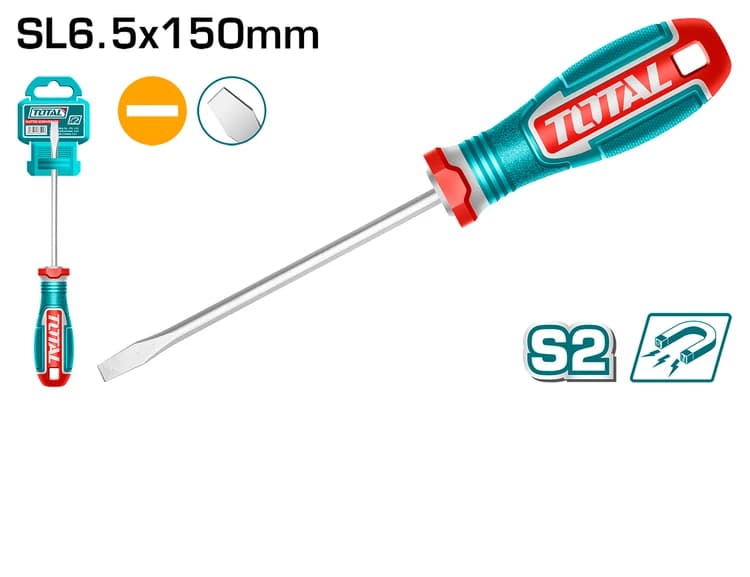 پیچ گوشتی توتال دوسو 15 سانتی SL6.5 توتال مدل TSDSL6150