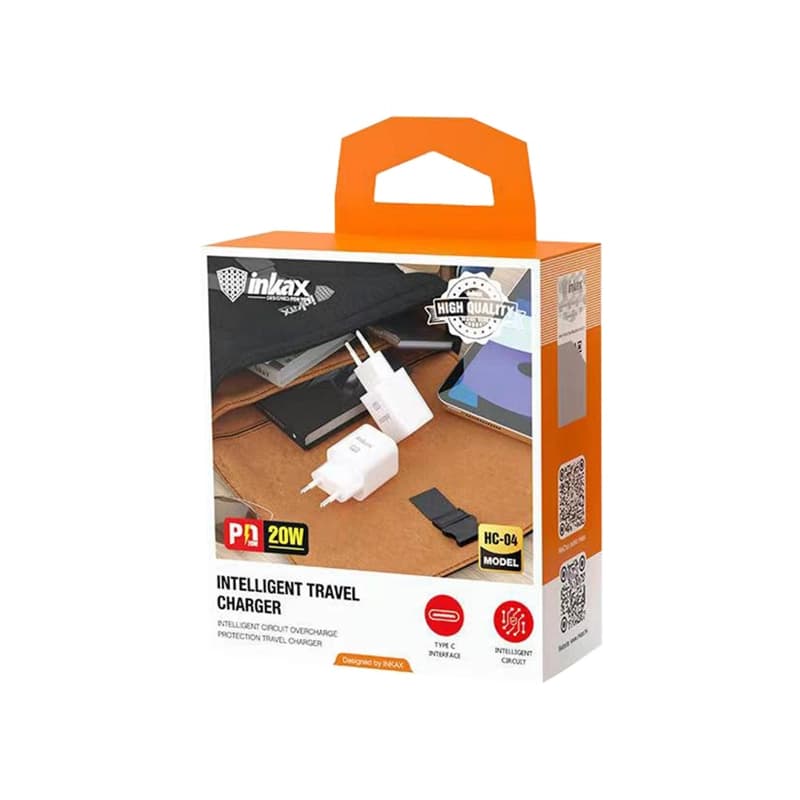 شارژر با کابل تایپ سی به آیفون HC-04 PD 20W