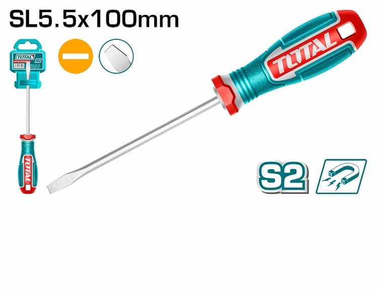 پیچ گوشتی توتال دوسو 10 سانتی SL5.5 مدل TSDSL5100