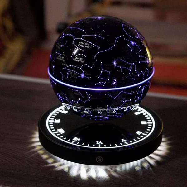کره صور فلکی مغناطیسی معلق مدل کهکشان کد 22|HCNT Levitating LED Star Globe — تصویر ۵